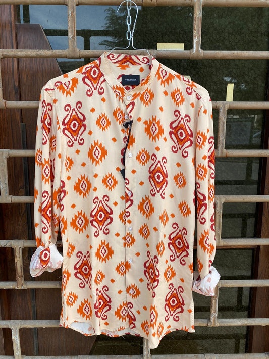 CAMICIA VISCOSA COREANA BAHAMAS VAR. V5 TELAMIRA SS 24