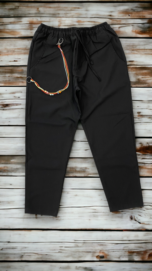 PANTALACCIO NERO CORDINO GTP009 TELAMIRA SS 24