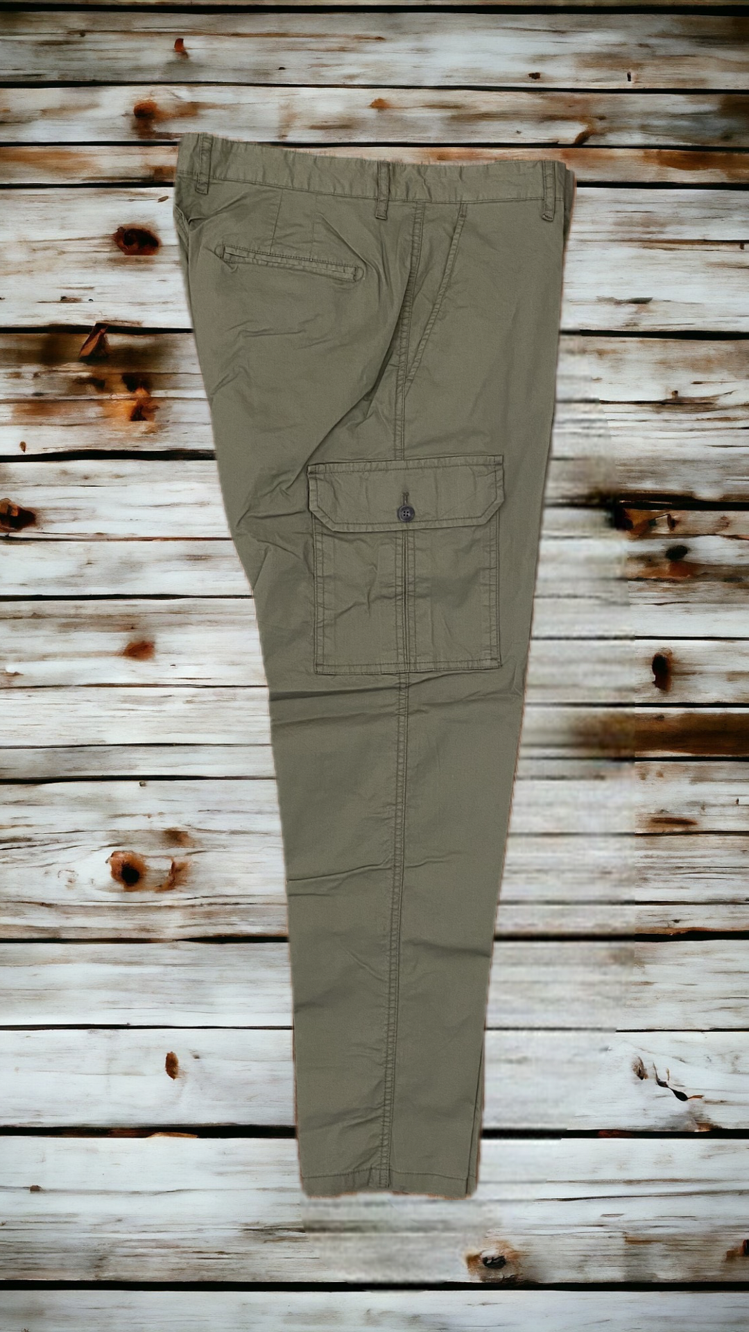 Pantalone cargo con tasche VERDE BTP053 TELAMIRA SS24