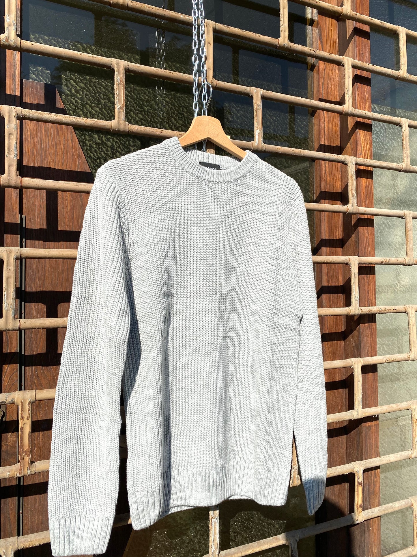 Maglione girocollo c/inglese Grigio MV-032 A/W 25