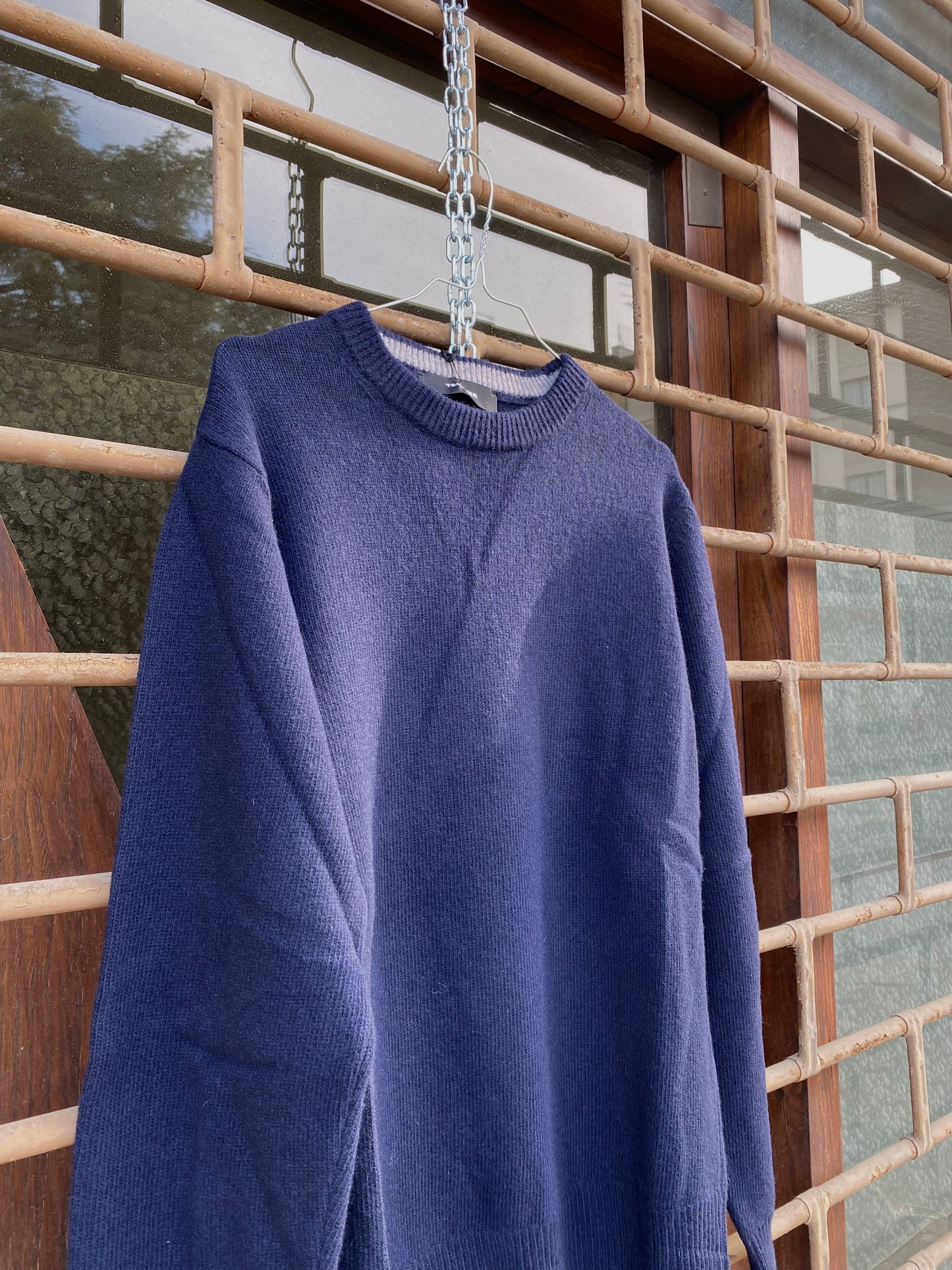 Maglione Cashmere Blu STM100 A/W 25