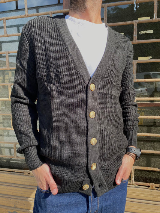 Cardigan c/inglese Nero MV-030 A/W 25