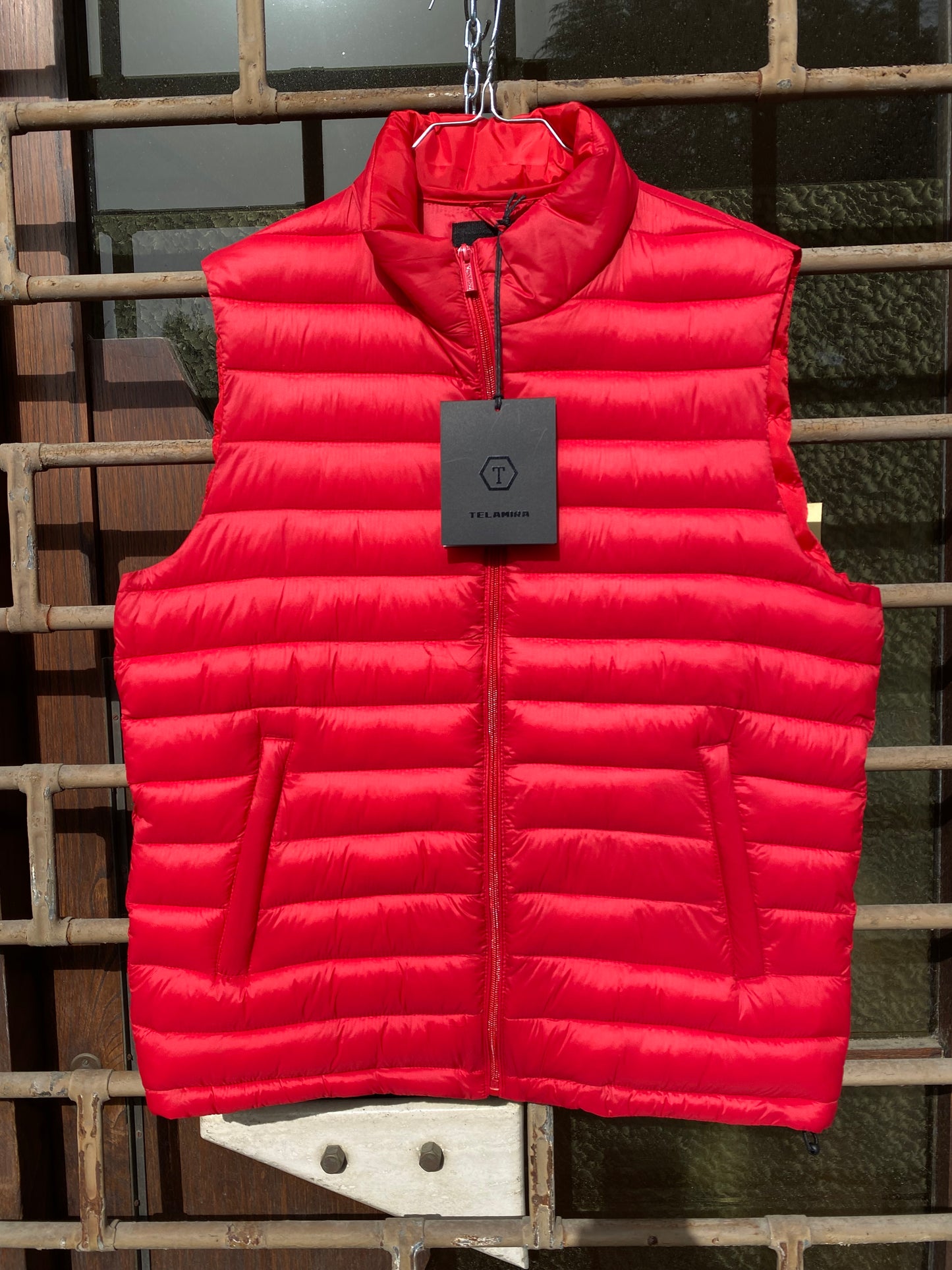 Gilet smanicato Rosso GT030 A/W 25