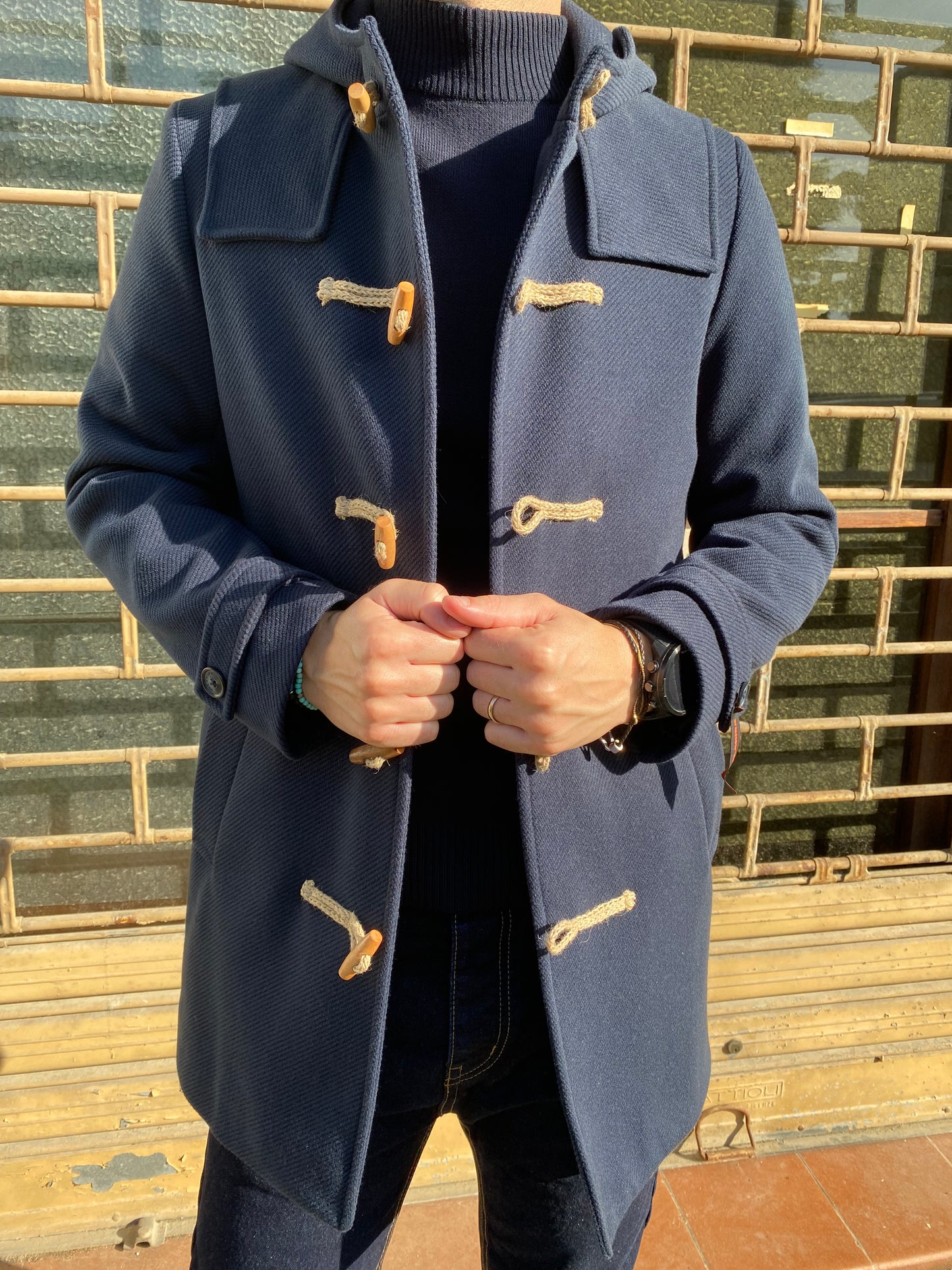 Cappotto Montgomery Blu GEN002 A/W25