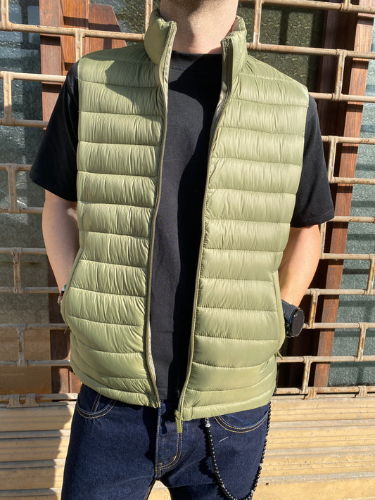 Gilet smanicato Verde GT030 A/W 25