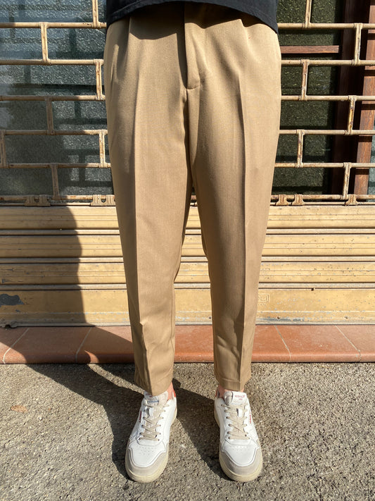 Pantalone cropped Camel GTP055 A/W 25